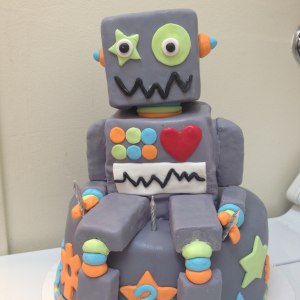 robot cake ideas