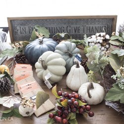 Easy Fall Vignette Decor Ideas A Night Owl Blog